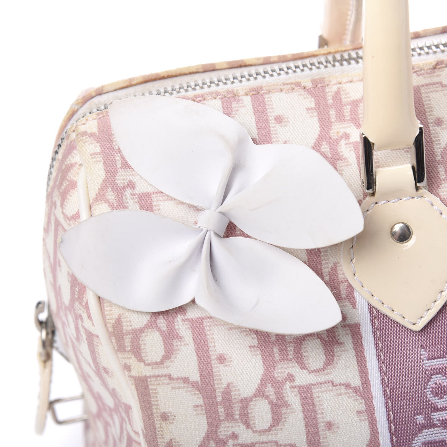 Monogram Girly Boston Pink