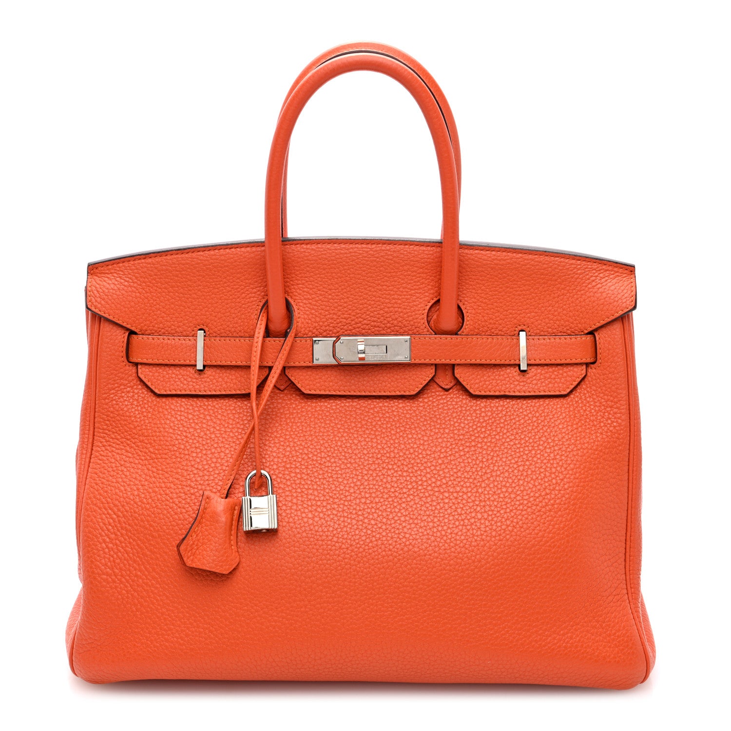 Hermes Togo Birkin 35 Orange 1 of 10