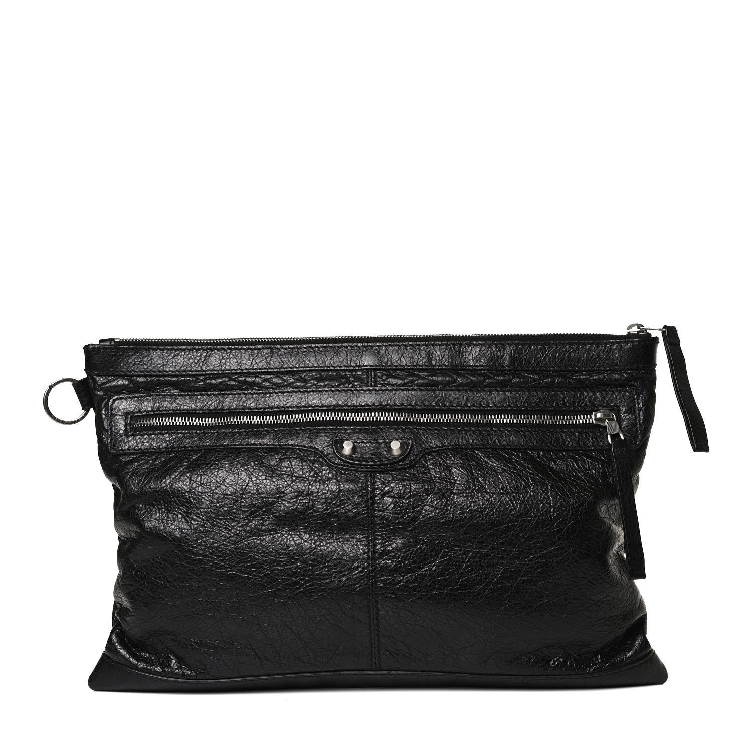 Balenciaga Agneau Arena Classic Hardware Large Clip Black 1 of 13