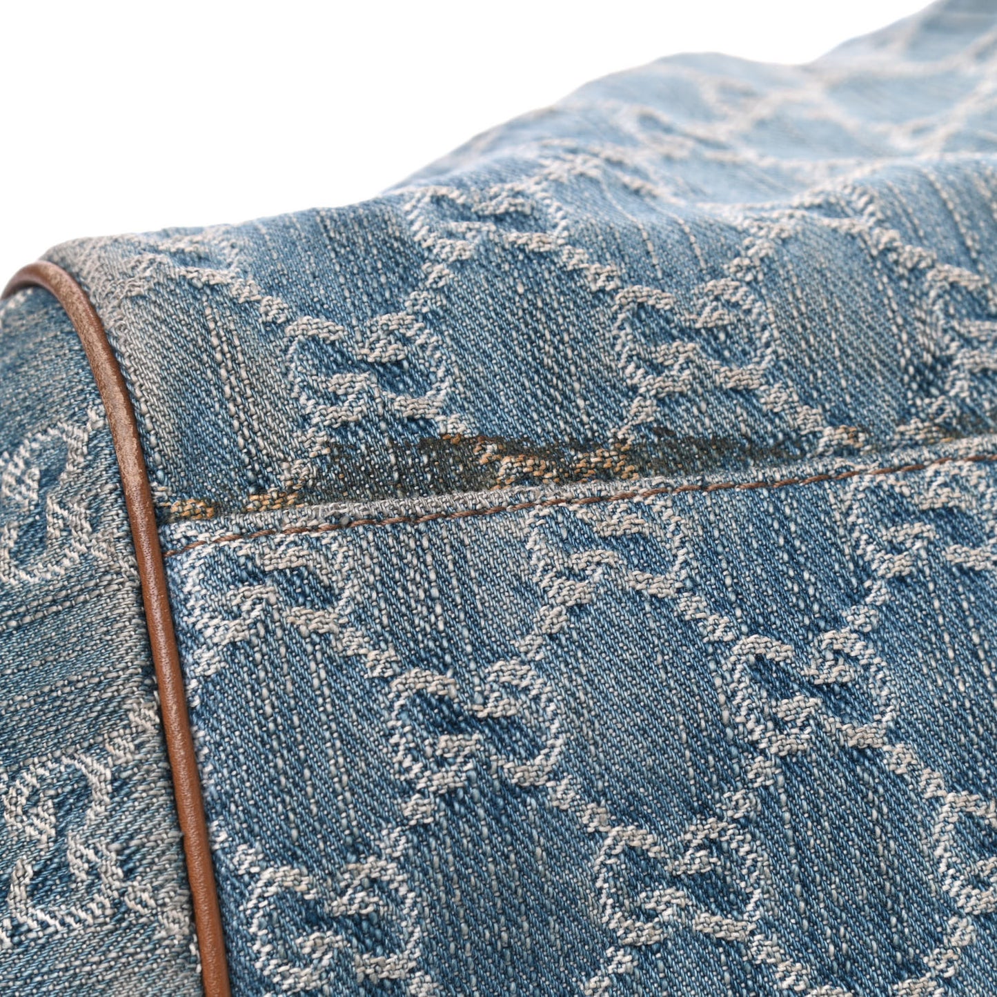 Denim Monogram Medium Sukey Boston
