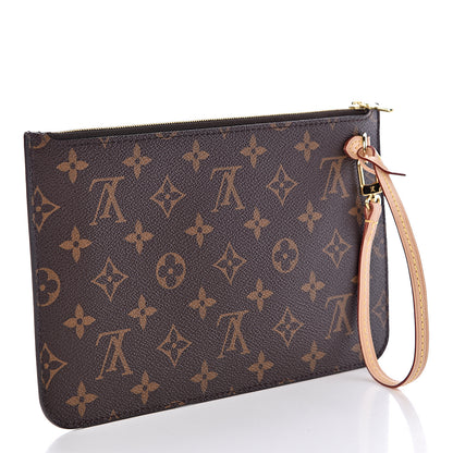 Louis Vuitton Monogram Neverfull MM GM Pochette 3 of 8