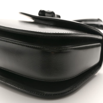 Gucci Boarded Dyana Lux Calfskin Web Monochrome Mini Bamboo 1947 Top Handle Bag Black 11 of 11