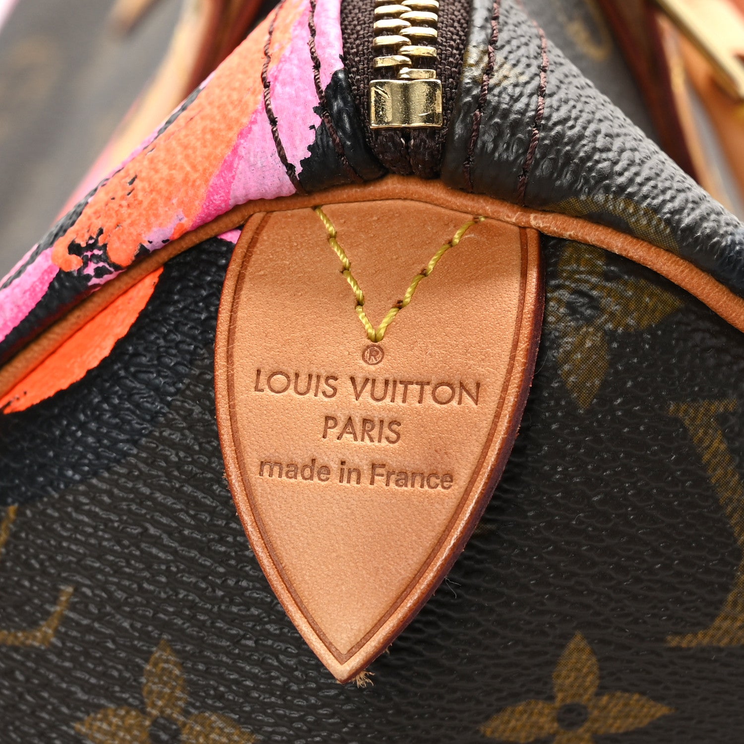 Louis Vuitton Monogram Roses Speedy 30 7 of 11