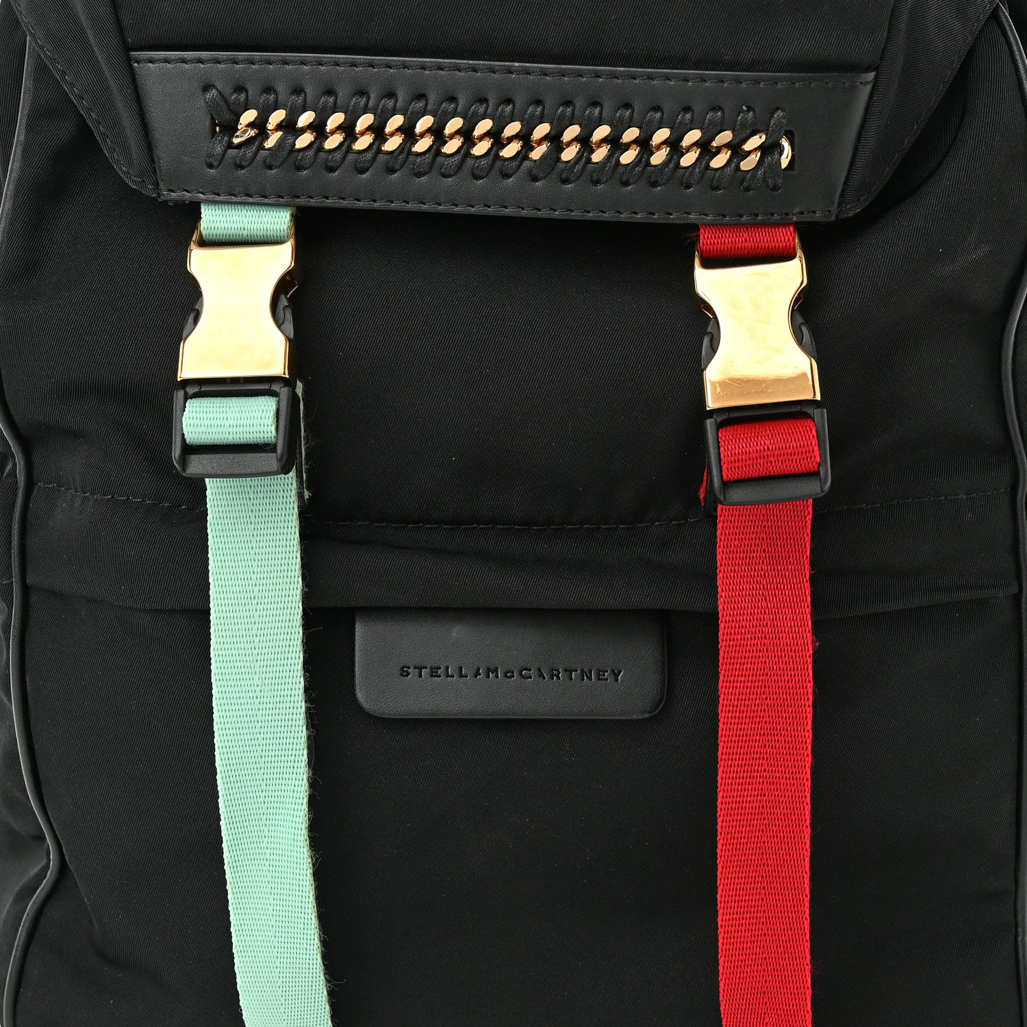 Stella McCartney Eco Nylon Falabella Go Mountain Backpack Black Multi 6 of 8
