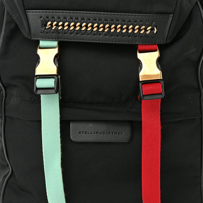 Stella McCartney Eco Nylon Falabella Go Mountain Backpack Black Multi 6 of 8