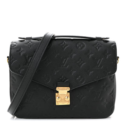 Louis Vuitton Empreinte Pochette Metis Black 1 of 11