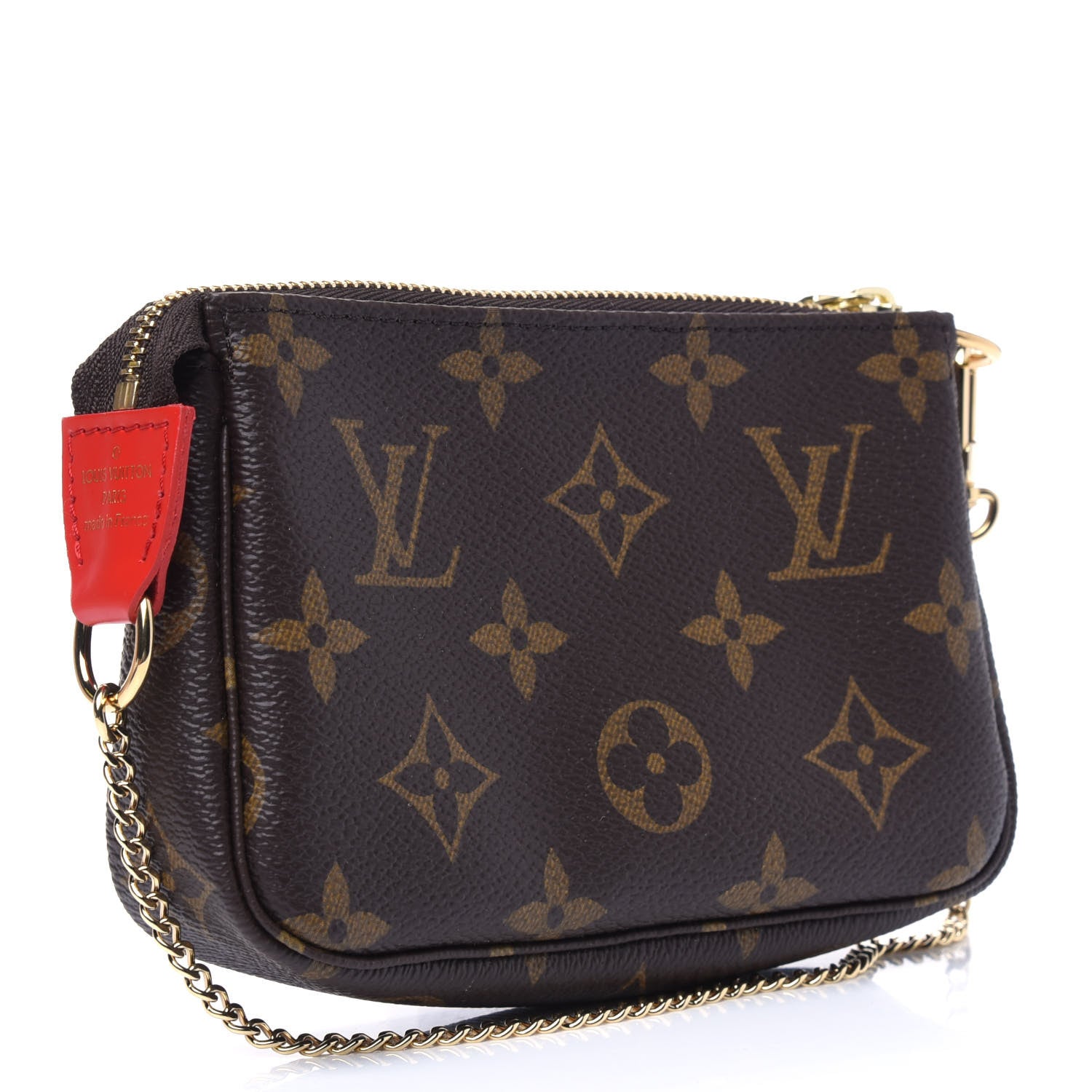 Louis Vuitton Monogram 2020 Christmas Animation Bumper Cars Mini Pochette Accessories Coquelicot 2 of 4