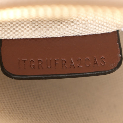 Burberry Canvas Smooth Calfskin Medium Two Tone Freya Tote Brown 7 of 12