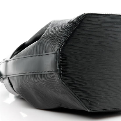 Louis Vuitton Epi Sac D'Epaule Black 8 of 12