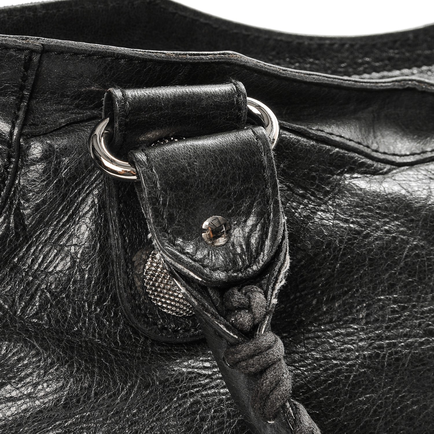 Balenciaga Agneau Giant 21 Silver Hardware Part Time Black 10 of 12