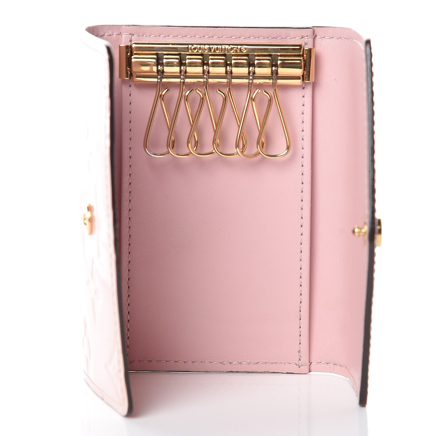 Louis Vuitton Vernis Multicles 6 Key Holder Rose Ballerine 5 of 14