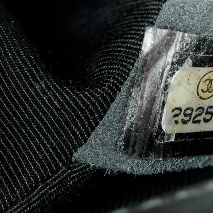 Chanel Lambskin Chevron Quilted Small Boy Flap Black 7 of 10