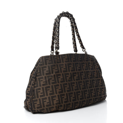 Fendi Zucca Mia Tote Tobacco 3 of 9