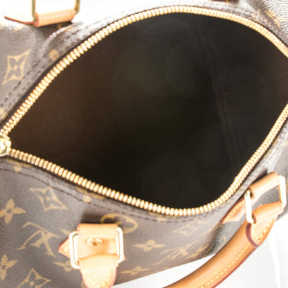 Louis Vuitton Monogram Speedy Bandouliere 25 6 of 8
