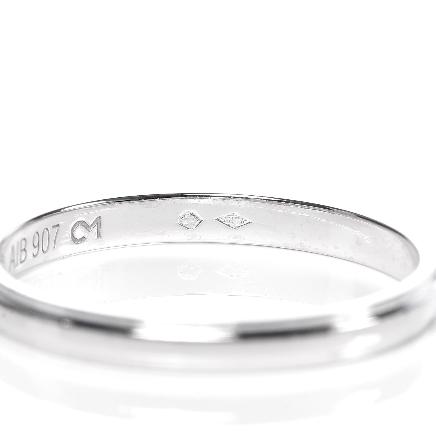 Cartier Platinum 2.5mm D'Amour Wedding Band Ring 58 8.25 6 of 7