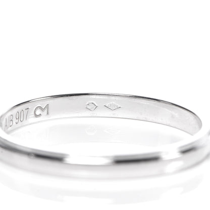 Cartier Platinum 2.5mm D'Amour Wedding Band Ring 58 8.25 6 of 7