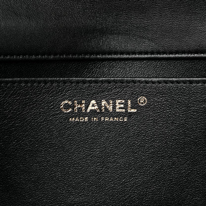 Chanel Lambskin Evening In Egypt Clutch Black 6 of 14