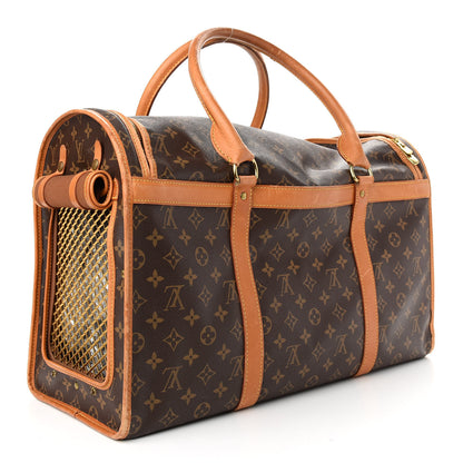 Louis Vuitton Monogram Sac Chien 50 Pet Carrier 2 of 14