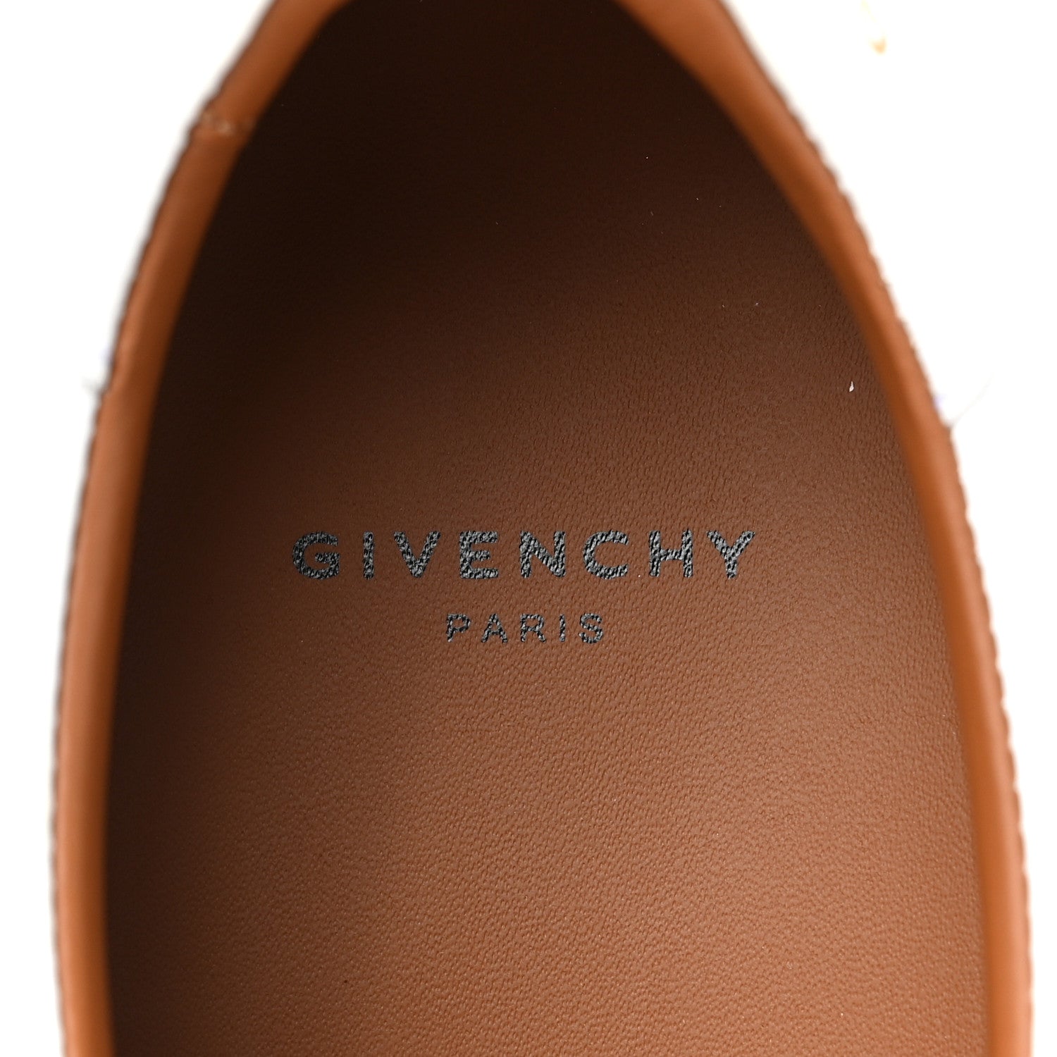 Givenchy Calfskin Band Logo Womens Urban Street Sneakers 38.5 White Black 8 of 10