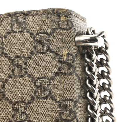 Gucci GG Supreme Monogram Mini Dionysus Shoulder Bag Hibiscus Red 12 of 14