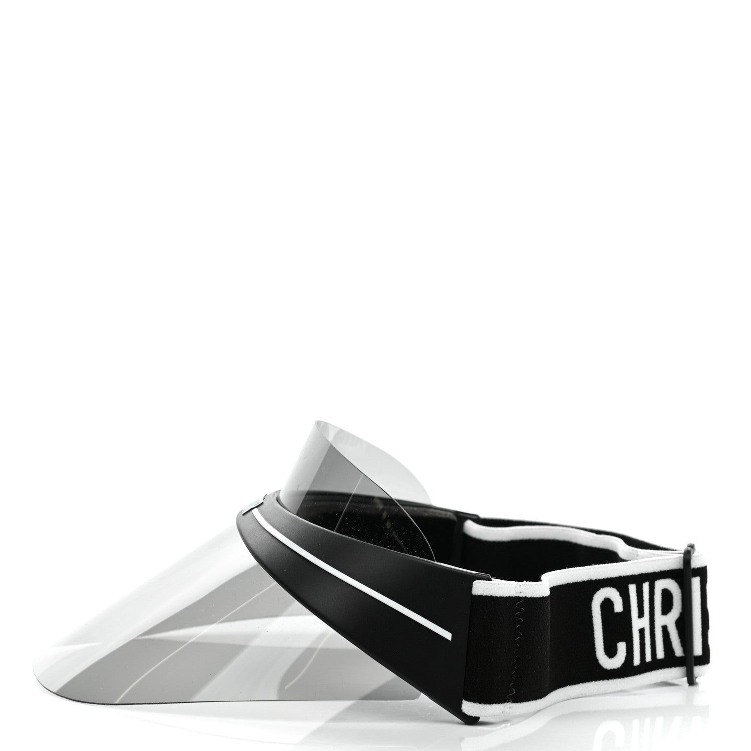 Christian Dior Mirrored DiorClub1 Sun Visor Black 3 of 8