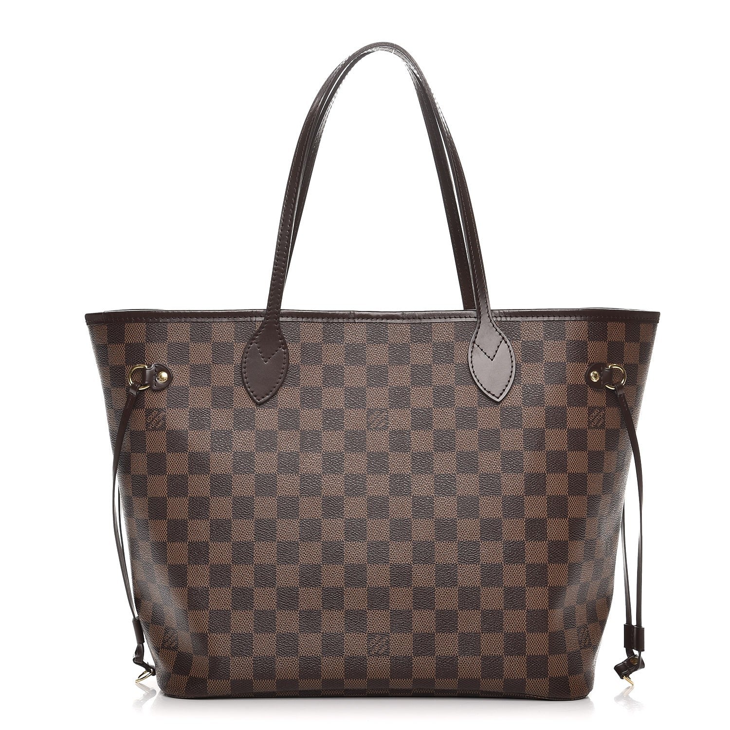 Louis Vuitton Damier Ebene Neo Neverfull MM Rose Ballerine 1 of 16