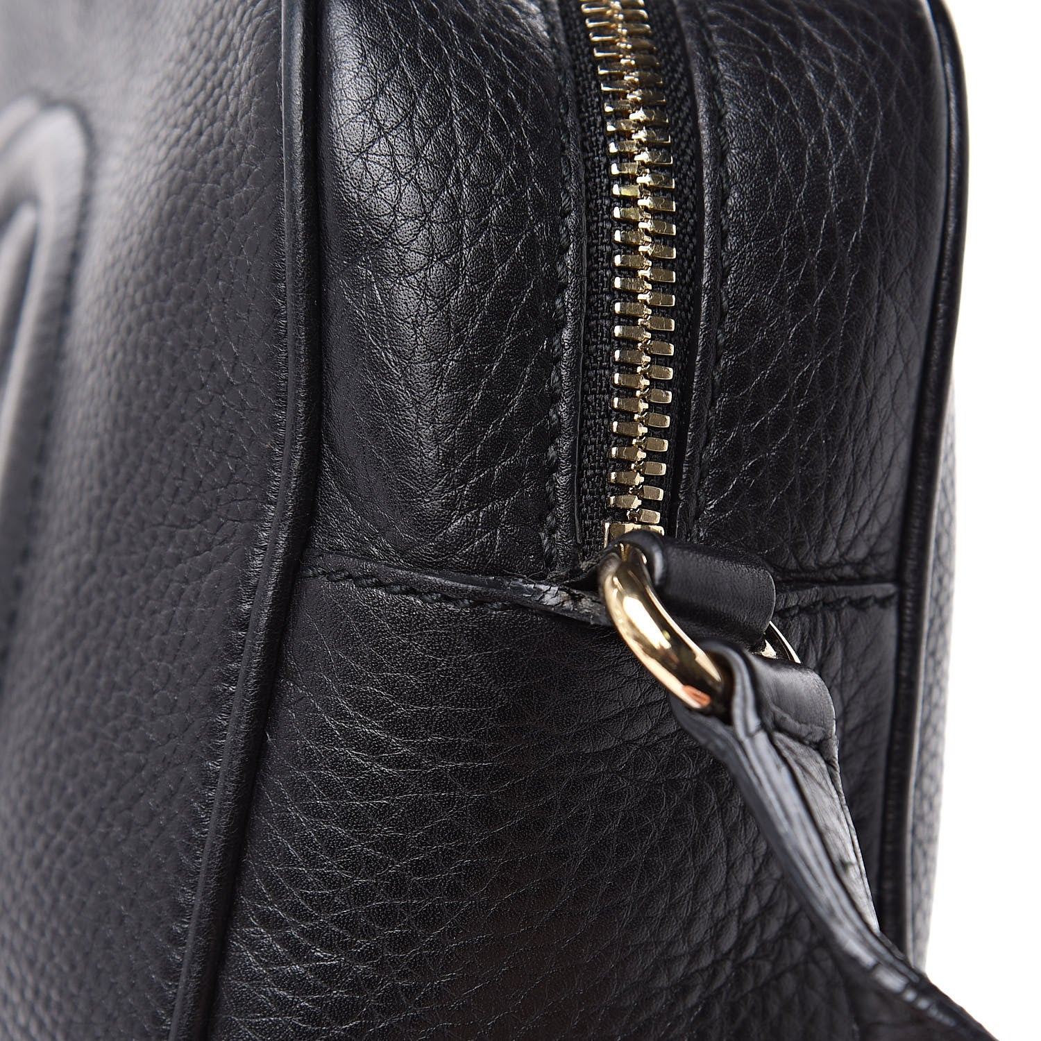 Gucci Pebbled Calfskin Small Soho Disco Bag Black 13 of 13