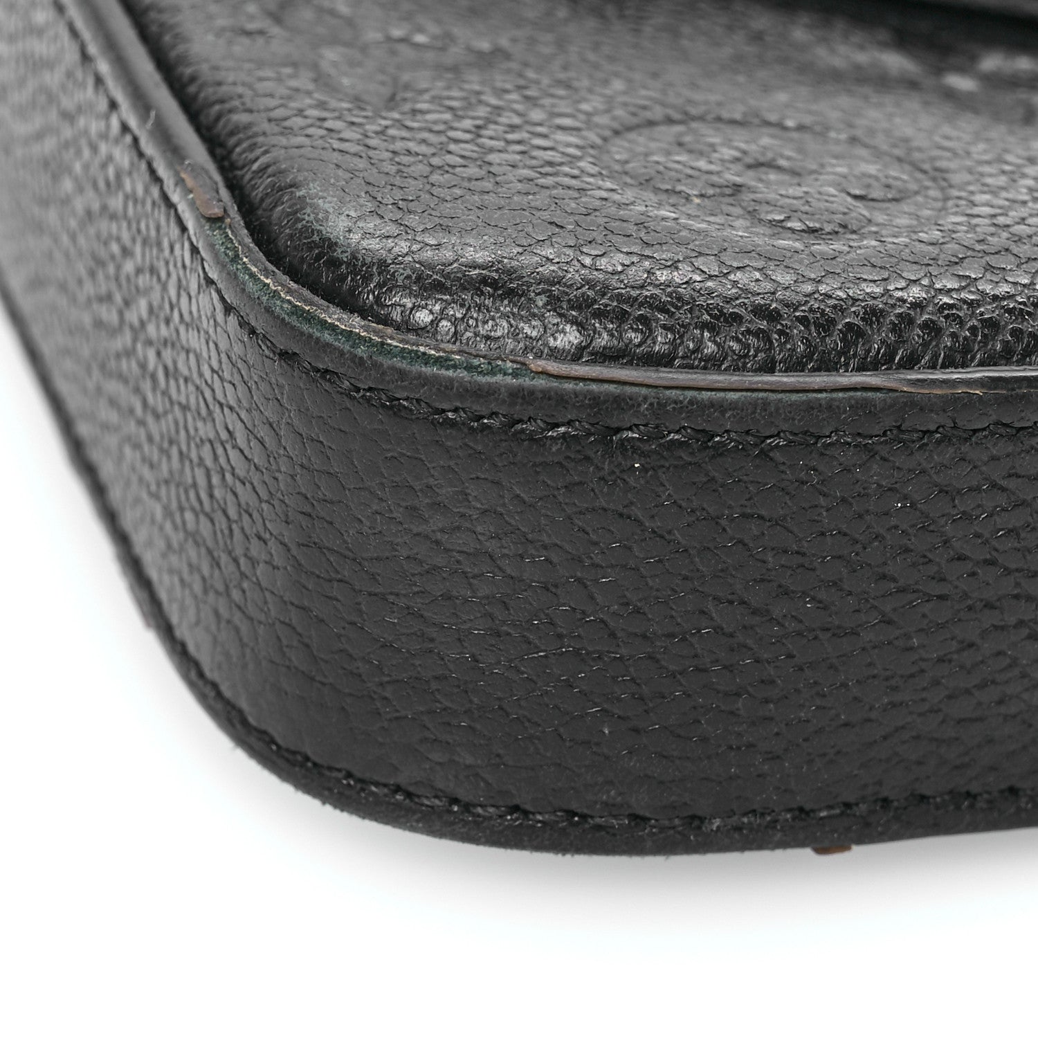 Louis Vuitton Empreinte Pochette Felicie Chain Wallet Black 10 of 11