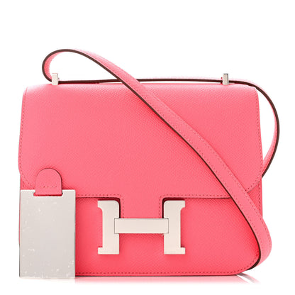Hermes Epsom Constance 18 Rose Azalee 3 of 13