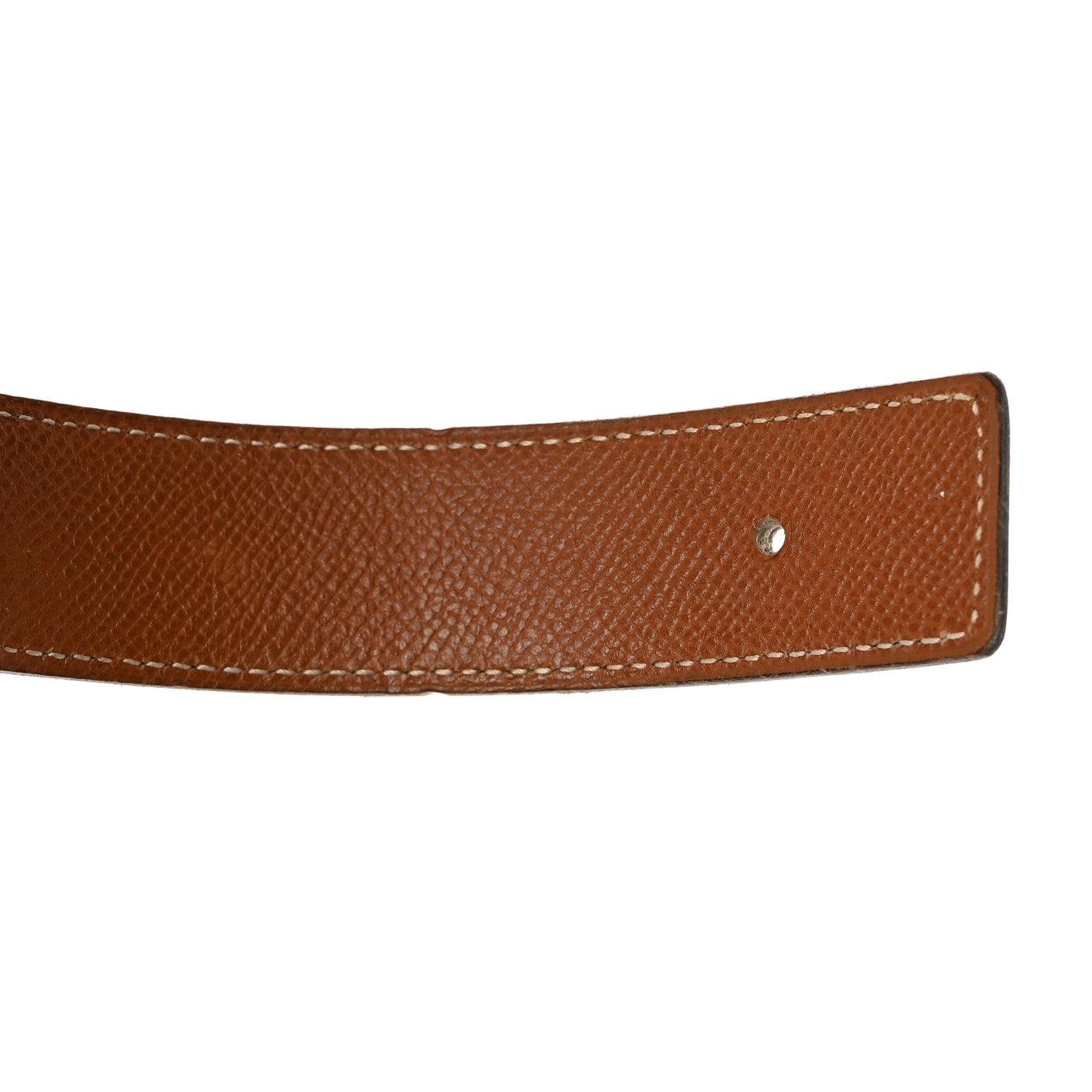 Hermes Swift Epsom 24mm Mini H Belt 70 28 Black Gold 8 of 8