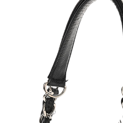 Chanel Caviar Quilted Grand Shopping Tote GST Black 14 of 15