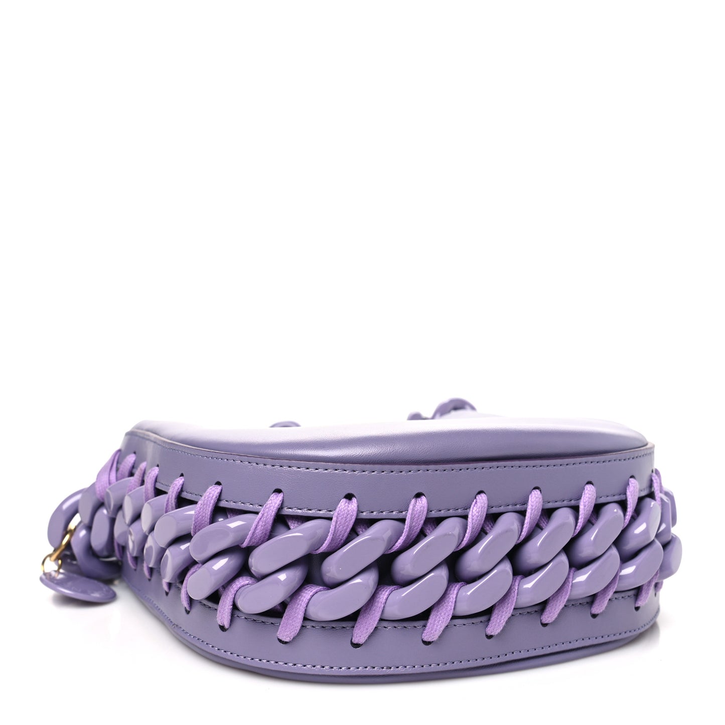 Eco Alter Nappa Small Frayme Puffer Shoulder Bag Grape