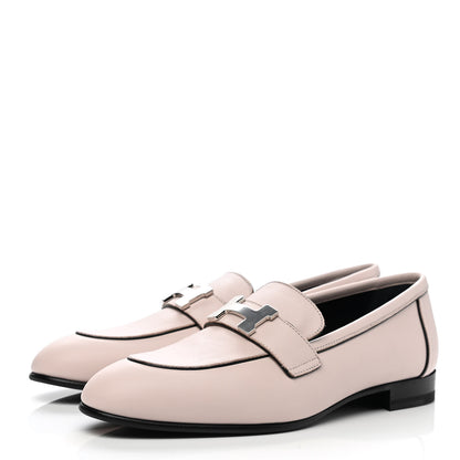 Hermes Calfskin Womens Paris Loafers 36 Rose Petale 3 of 9