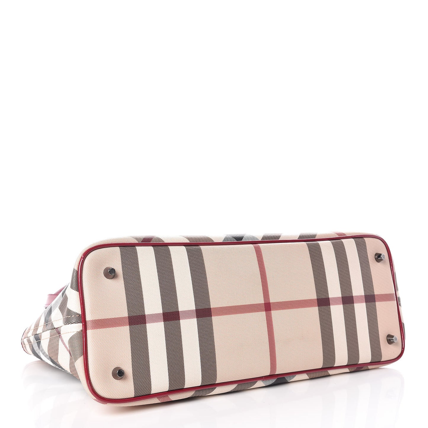 Supernova Check Regent Tote Raspberry