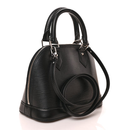 Louis Vuitton Epi Alma BB Black 2 of 7