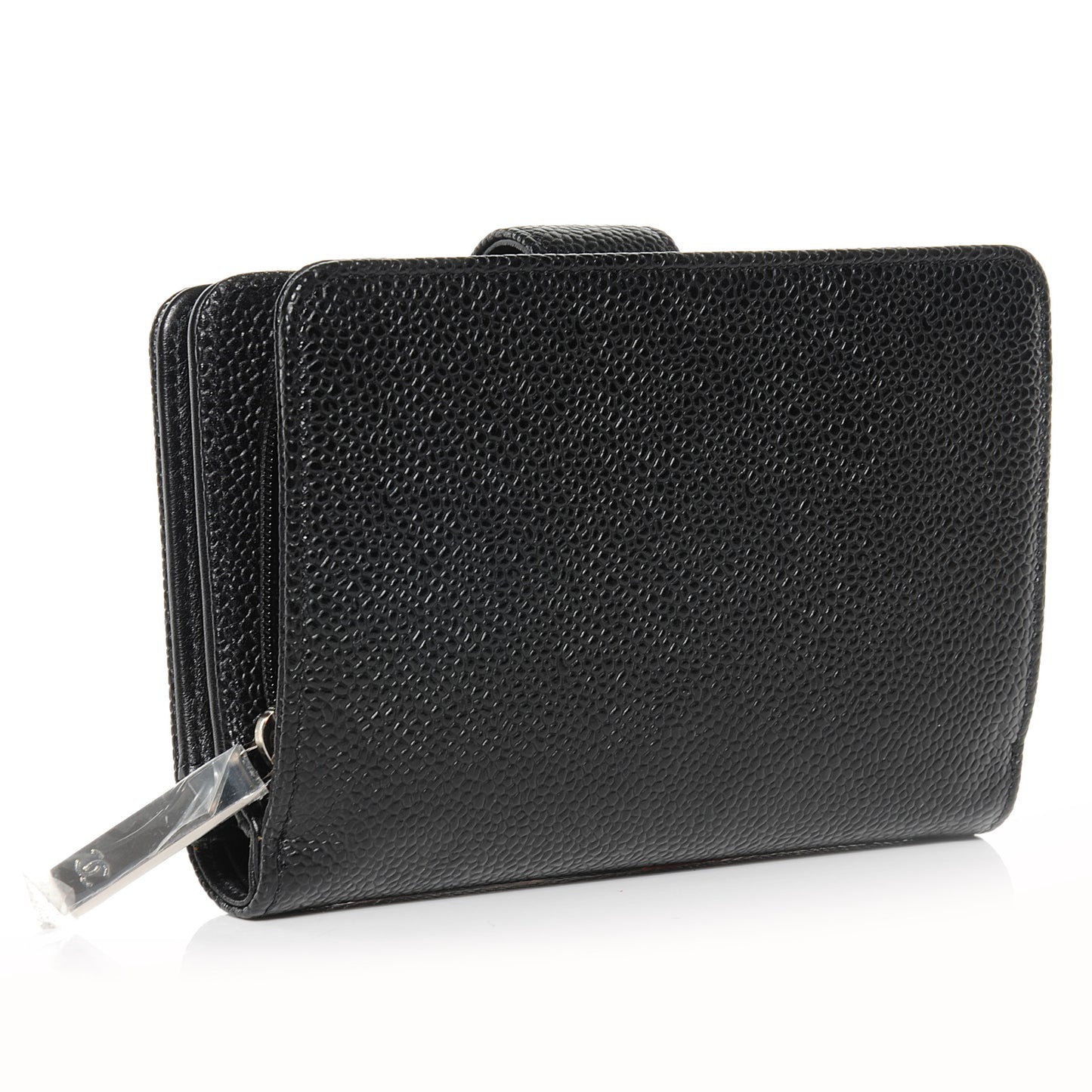 Caviar CC French Wallet Black