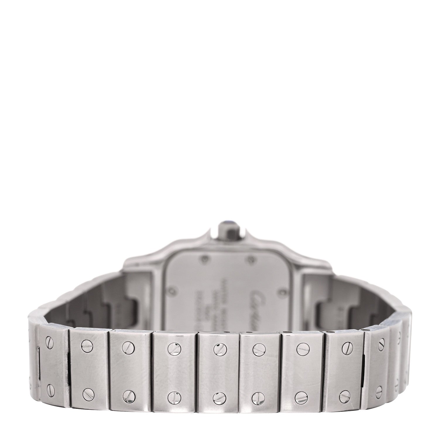 Cartier Stainless Steel 24mm Santos de Cartier Galbee Quartz Watch 3 of 4