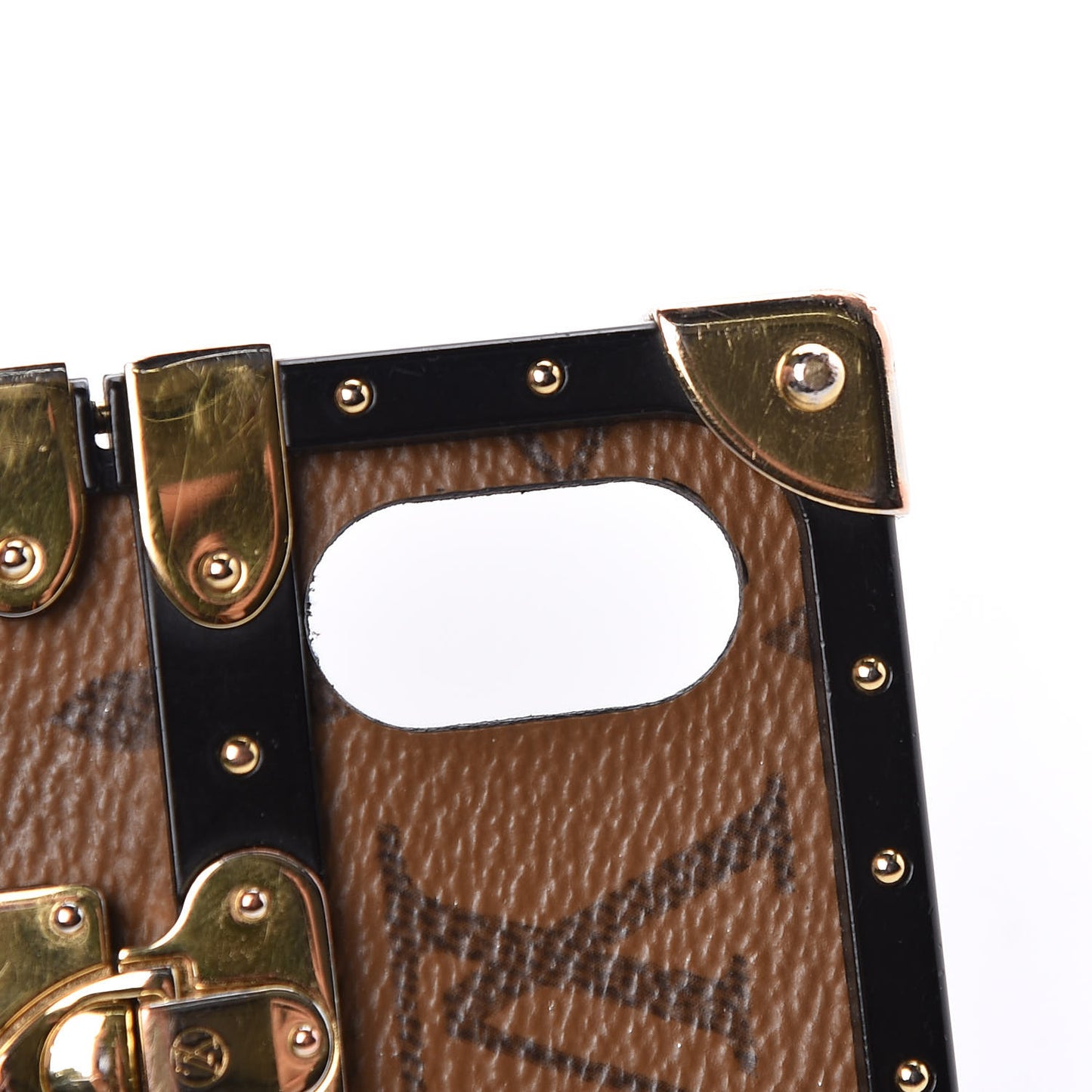 Reverse Monogram Eye-Trunk iPhone X Case