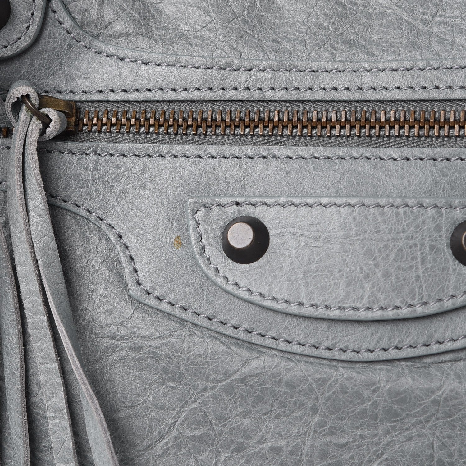 Balenciaga Agneau Classic Hardware Velo Ardoise 8 of 9