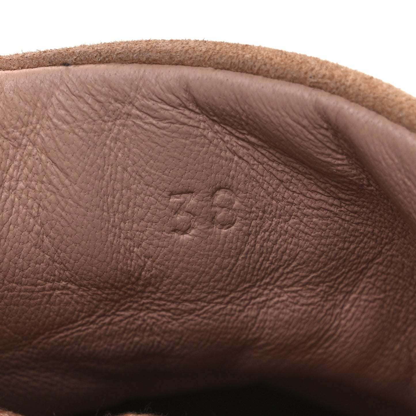 Sport Goatskin Suede Goatskin Bouncing Sneakers 38 Nude