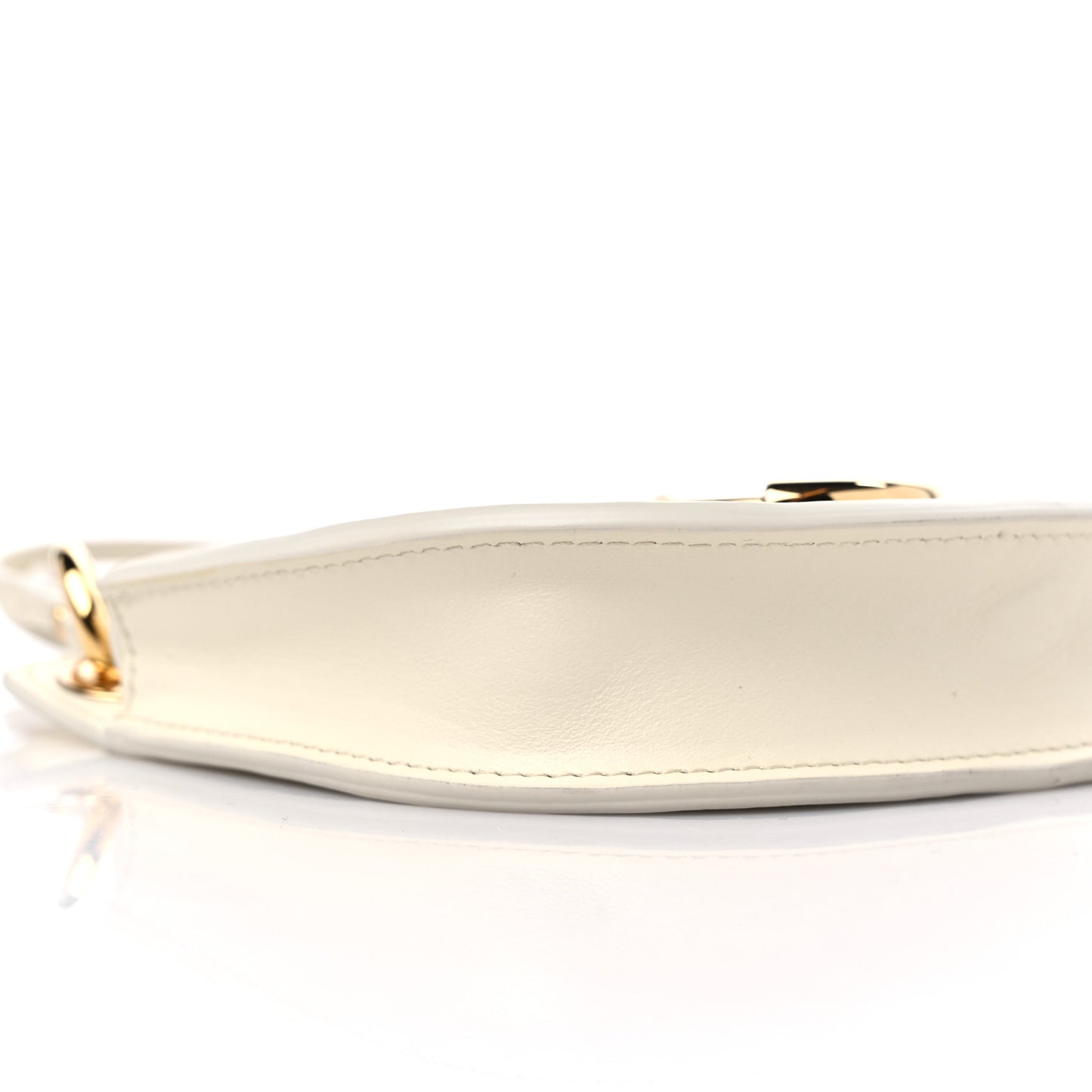 Calfskin Tess Mini Crossbody Bag Natural White