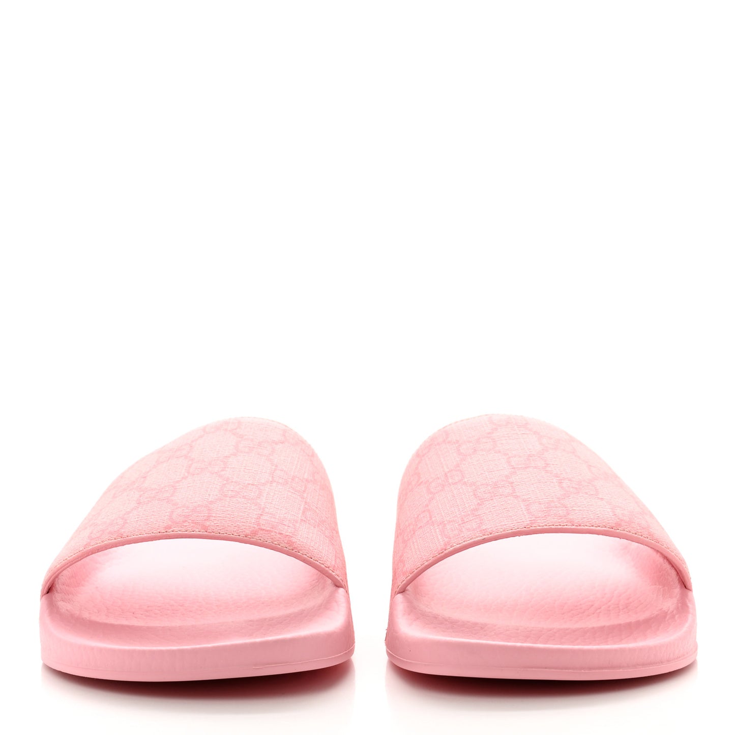 GG Supreme Monogram Slide Sandals 41 Cotton Candy Dark Cotton Candy