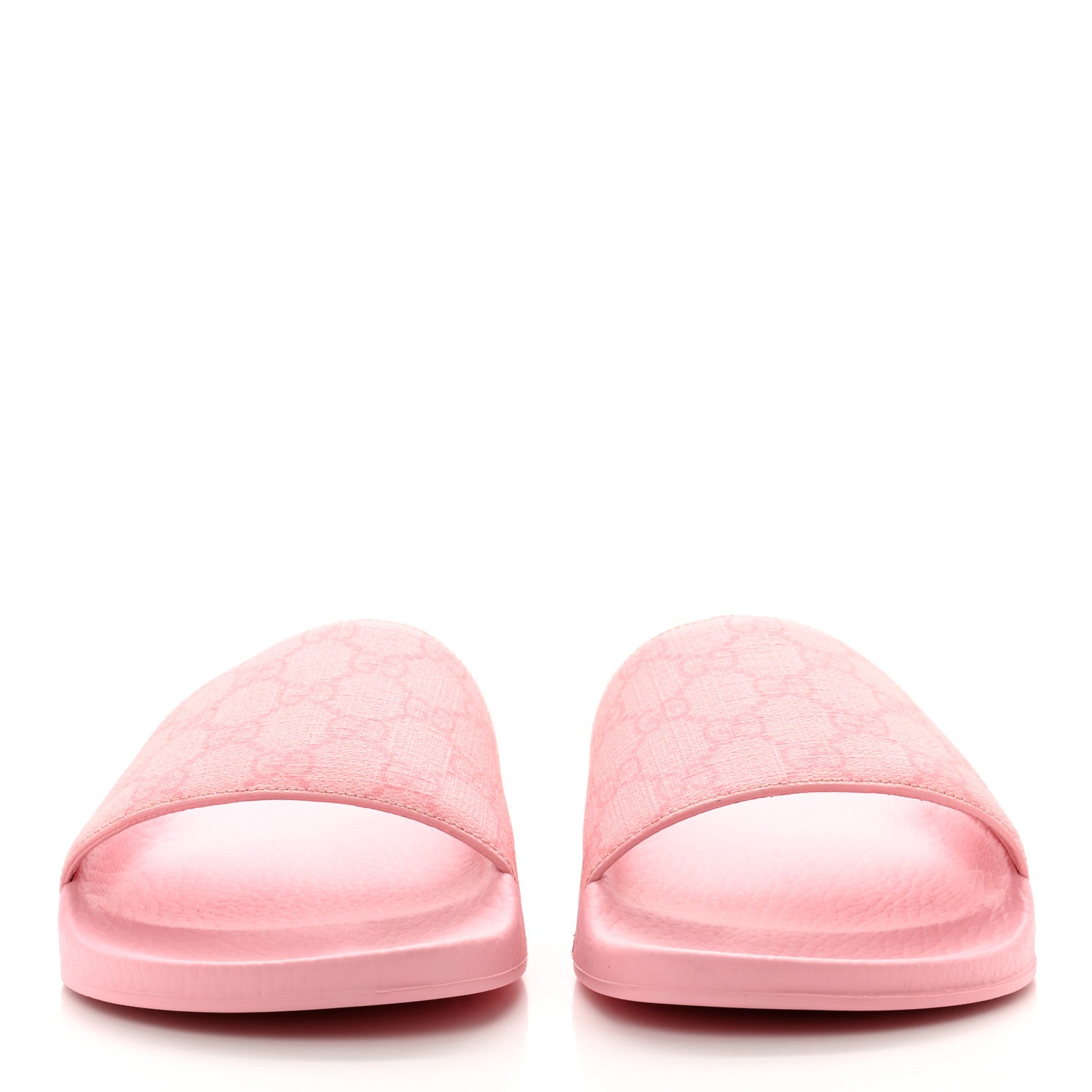 Gucci GG Supreme Monogram Slide Sandals 41 Cotton Candy Dark Cotton Candy 2 of 8