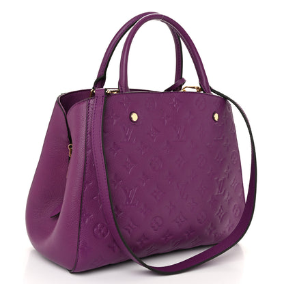 Louis Vuitton Empreinte Montaigne Amethyste MM 3 of 9