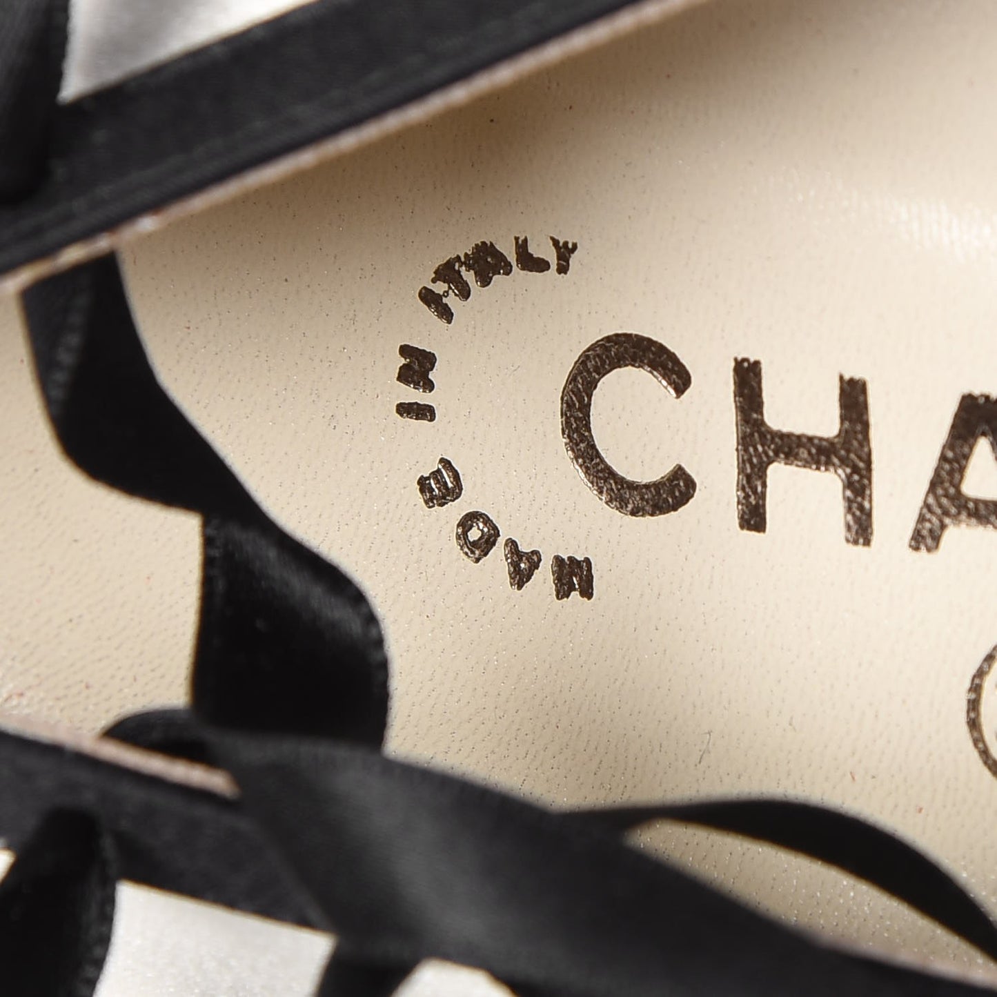 Satin Cap Toe CC Pumps 39.5 Black