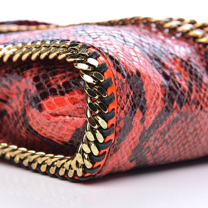 Stella McCartney Eco Python Small Falabella Tote Orange 8 of 10