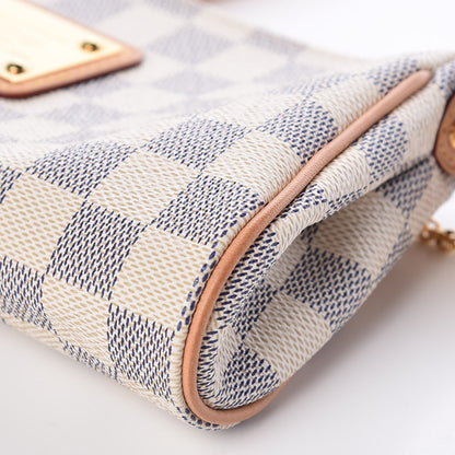 Louis Vuitton Damier Azur Eva Clutch 8 of 8