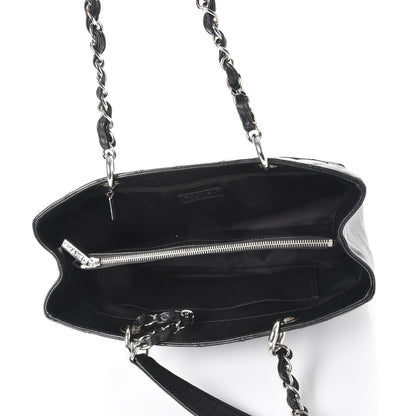 Chanel Caviar Quilted Grand Shopping Tote GST Black 5 of 8