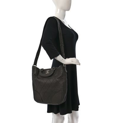 Chanel Quilted Messenger Gray 2 of 12