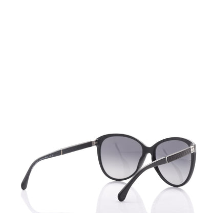 Chanel Quilted CC Sunglasses 5225-Q Black 4 of 8